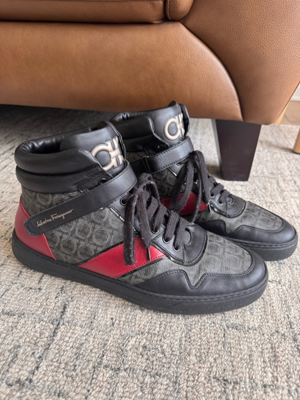 Salvatore Ferragamo Noe Sneakers men’s 12